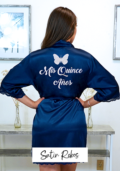 Quince Satin Robe